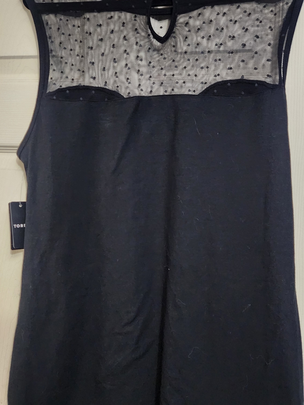 Torrid Retro Chic Foxy Mesh Sweetheart Tank